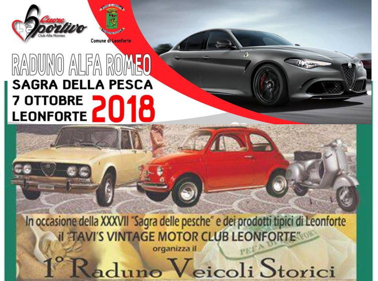 Quasi 200 auto presenti ai due raduni di domenica